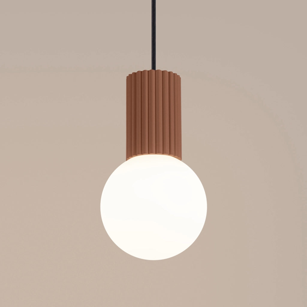 Lampada a sospensione HALO 1 moka