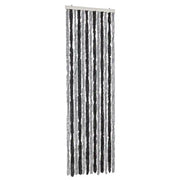 Tenda Antimosche Grigia e Nera 56x200 cm in Ciniglia CFW5374418