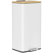 Cestino per Rifiuti 20L con Pedale ¨C Xylo ¨C Bianco