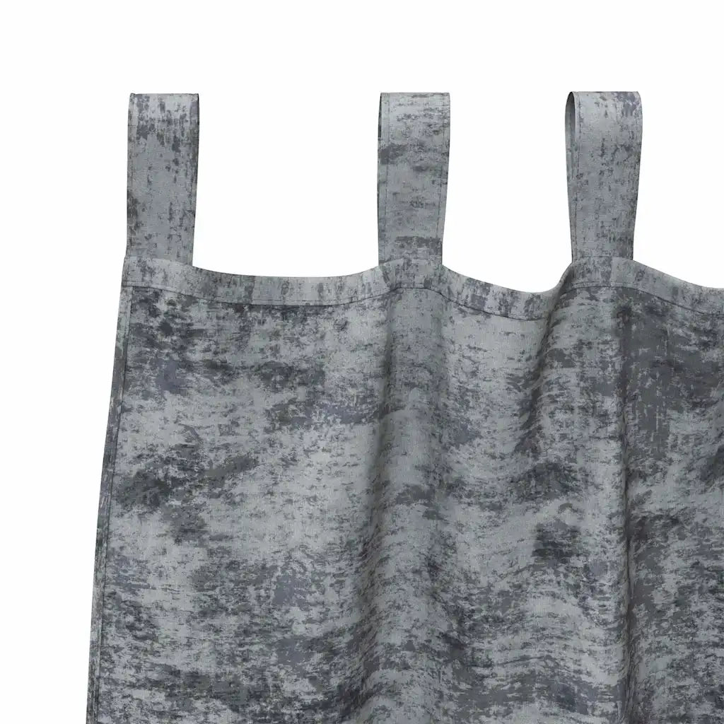 Tende in Velluto 2 pcs Grigio Argento 175 x 140 cm Velluto 4107719