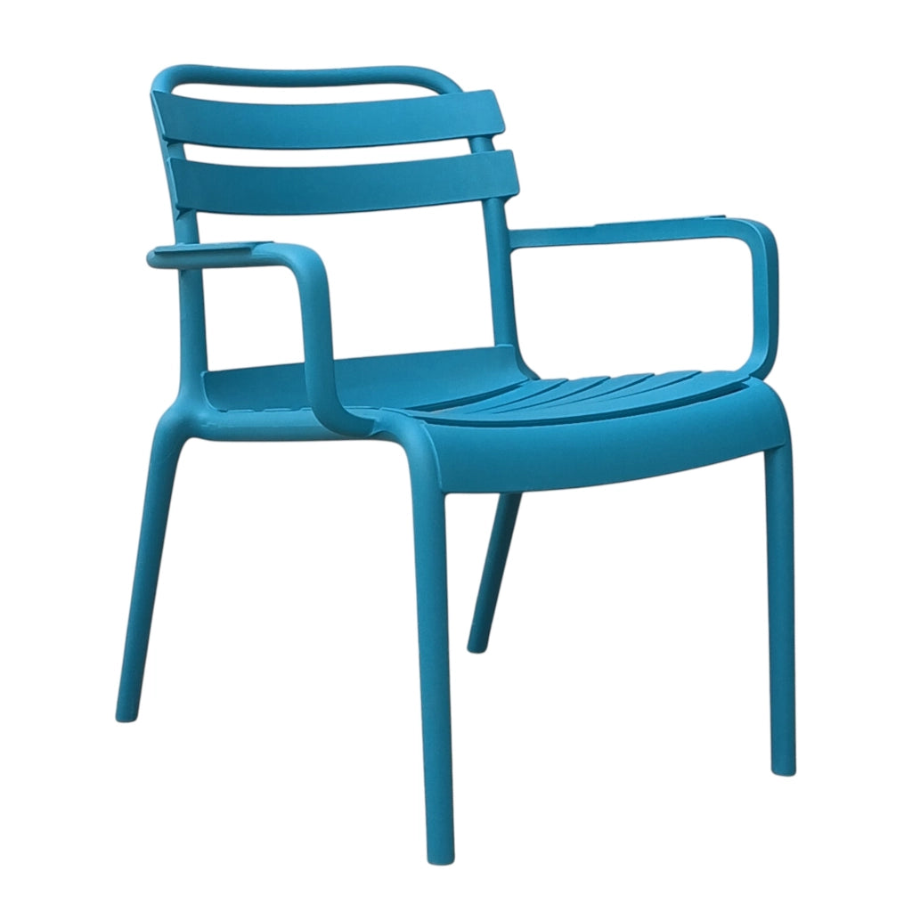 POLTRONA RACHELE 64X74XH80CM BLU.