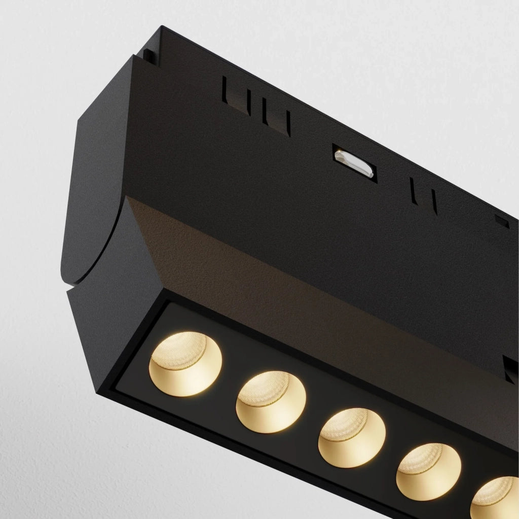 Maytoni Faretto Exility Points rot 1 luce LED integrato nero alluminio