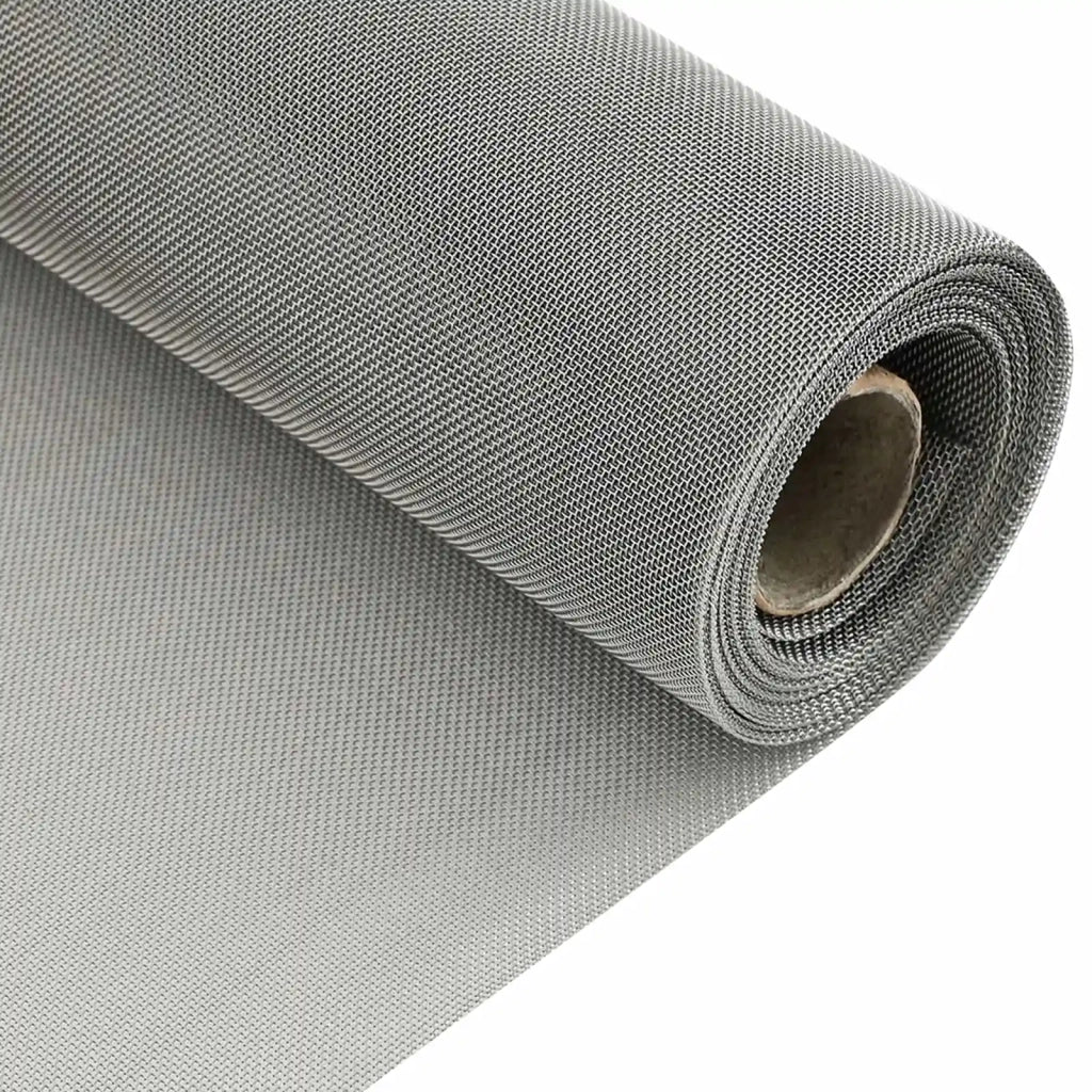 Rete per schermatura 80 x 2000 cm 30 Mesh Argento 42039556