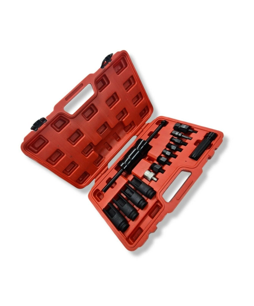 Kit estrattore iniettori motore diesel 14 pz universale con martello scorrevole