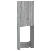 Mobile Bagno ARNHEM Sonoma grigio 66 x 25,5 x 190 cm 896701