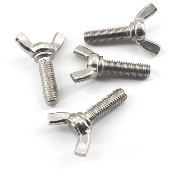 Set di viti a vela 10 pezzi - M8x45 - 304 acciaio inossidabile - Resistenti all'ossidazione - Duraturi - Facili da installare - Viti a vela