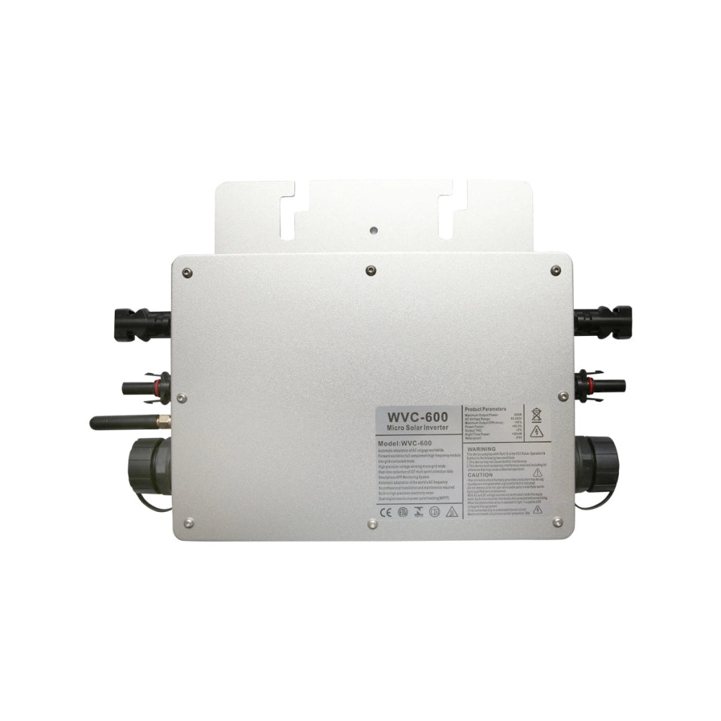 Microinverter per 2 pannelli solari fotovoltaici 300W, 230V, WiFi, IP65, MPPT