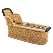 Poltrona in bambù marrone 110x48x78h