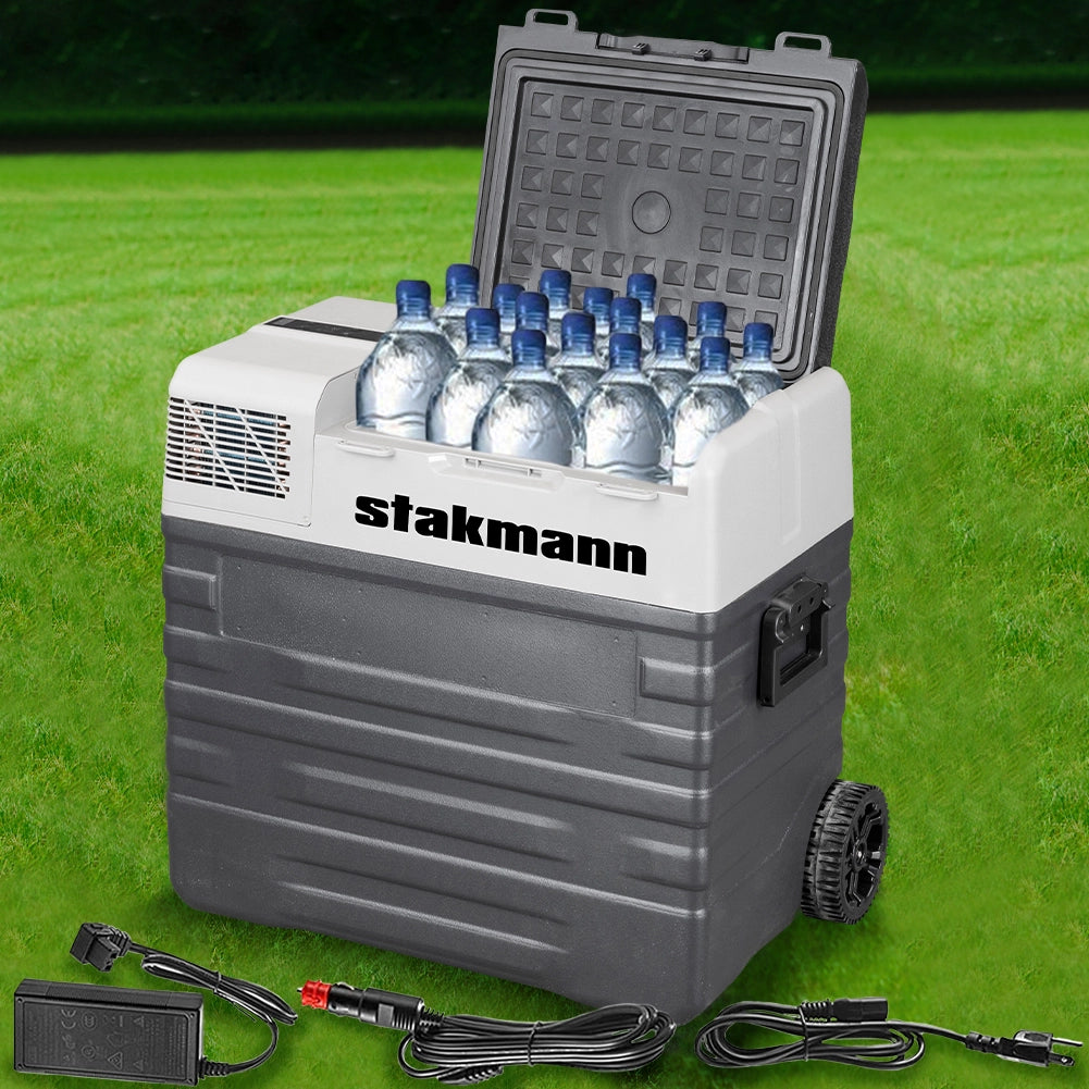 Frigorifero per Auto Barca Camper 12V e 220V con Compressore AC/DC Portatile 62L