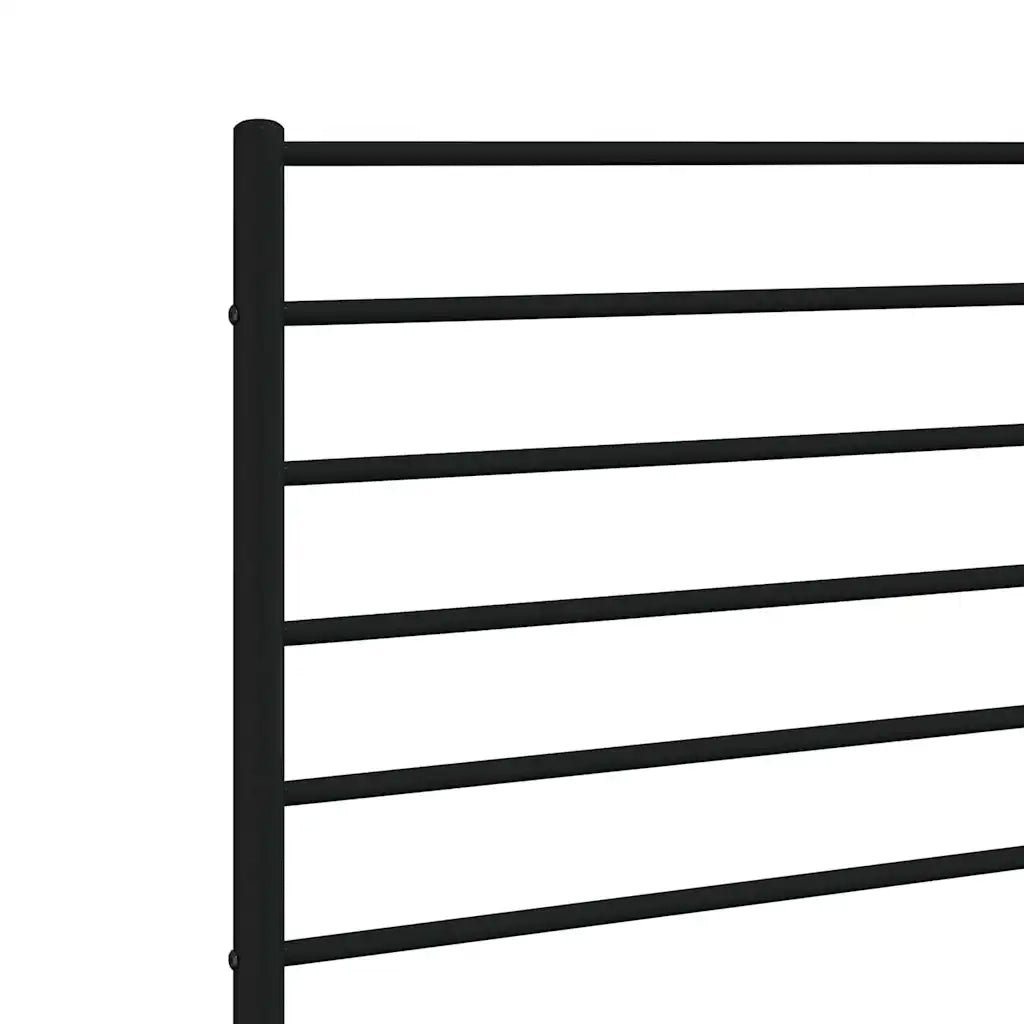 Testiera | Testata di Ricambio in Metallo Nero 193 cm