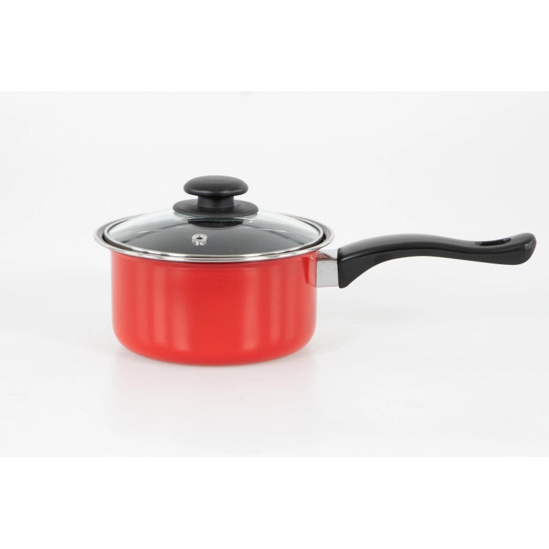 Set di 4 Batteria 5 Pz Zenith Red In Carbon Steel