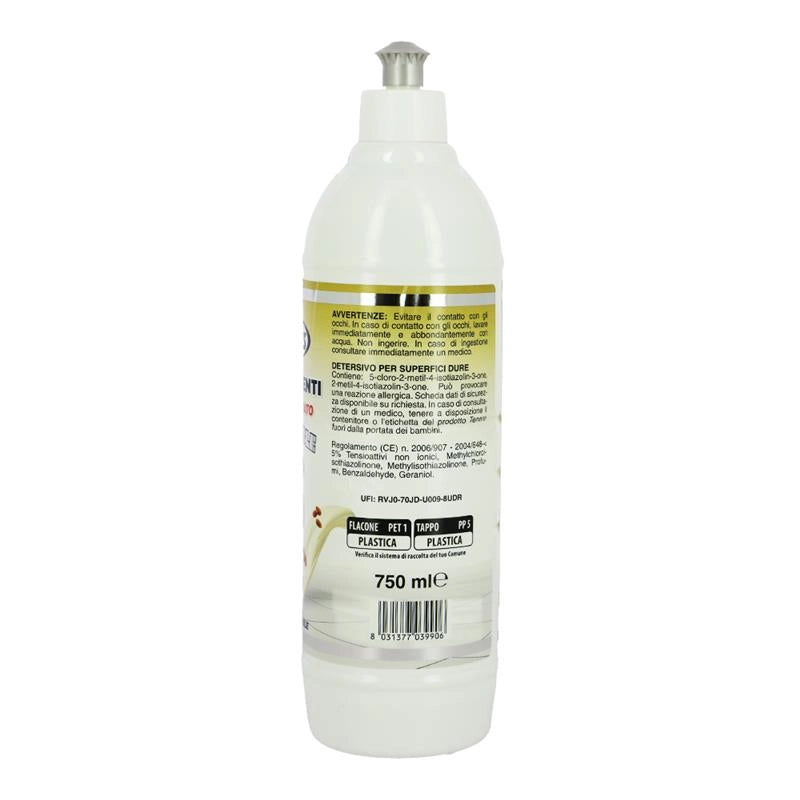 MAURY'S LAVAPAVIMENTI SUPERPROFUMATO SQUEEZABLE 750ML, SET 6PZ  MANDORLA