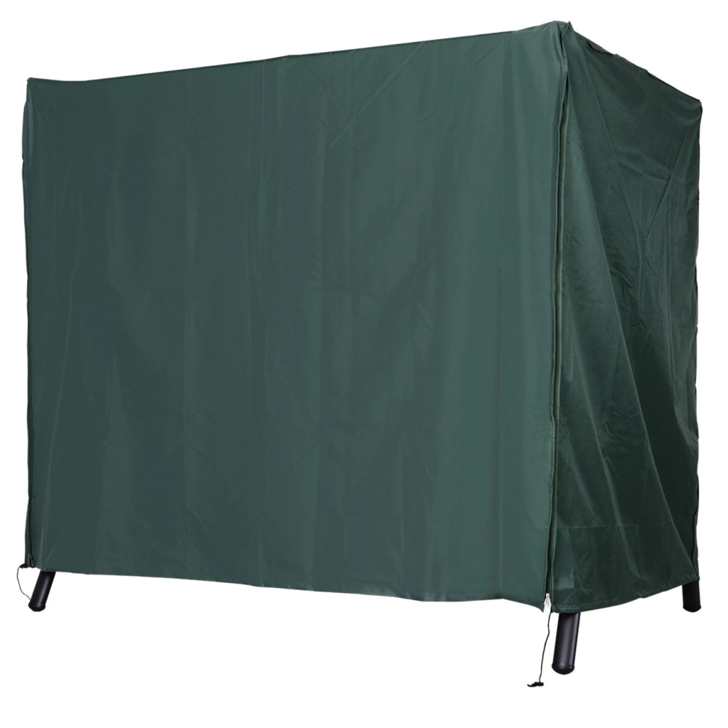 Copertura per Dondolo da Giardino 3 Posti ¨C Xylo ¨C Impermeabile Oxford 420D 177x114x152cm Verde Scuro