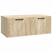 Mobile Porta TV da Muro-Credenza per TV sospesa Rovere Sonoma 78,5 x 41 x 30 cm 890383