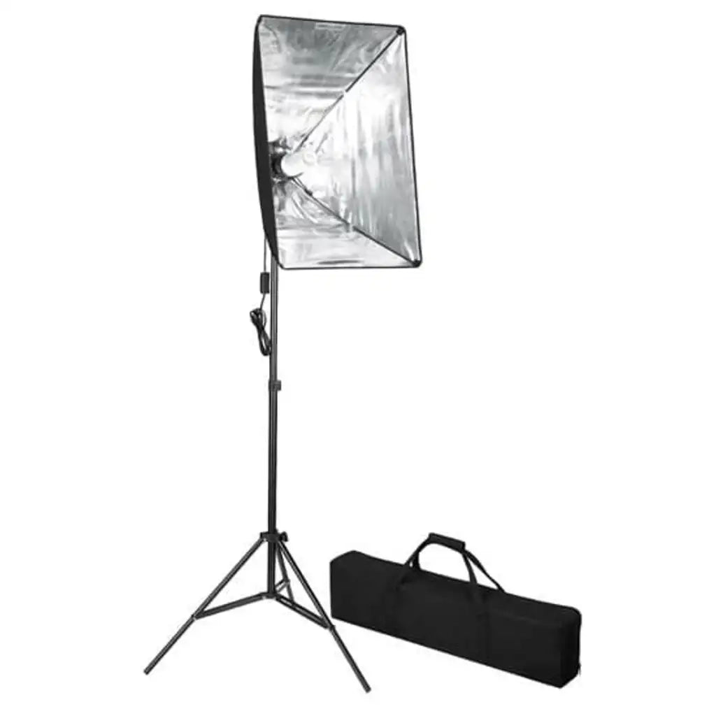 Set Studio Fotografico con Sfondi e Luci Softbox 3051358
