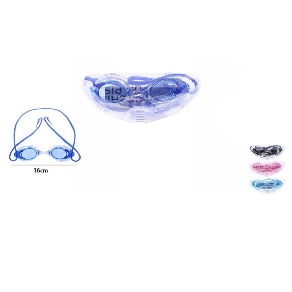 Trade Shop - Occhialini Occhiali Nuoto Piscina Mare Sport Estate Regolabili Colorati 71561 -