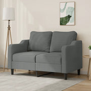 Divano a 2 Posti-Sofa 2 Posti Grigio Scuro 120 cm in Tessuto 776301