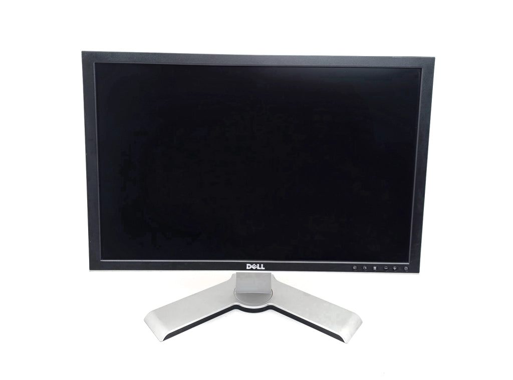Monitor PC 24" Dell 2408WFP 16:10 HDMI DP VGA -  con Riga Su Display