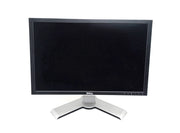 Monitor PC 24" Dell 2408WFP 16:10 HDMI DP VGA -  con Riga Su Display