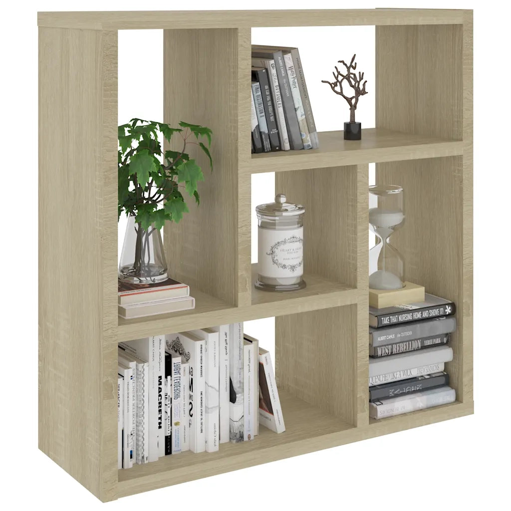 Scaffale Parete | Ripiano a parete | Mensola a parete Rovere Sonoma 45,1x16x45,1 cm Legno Multistrato