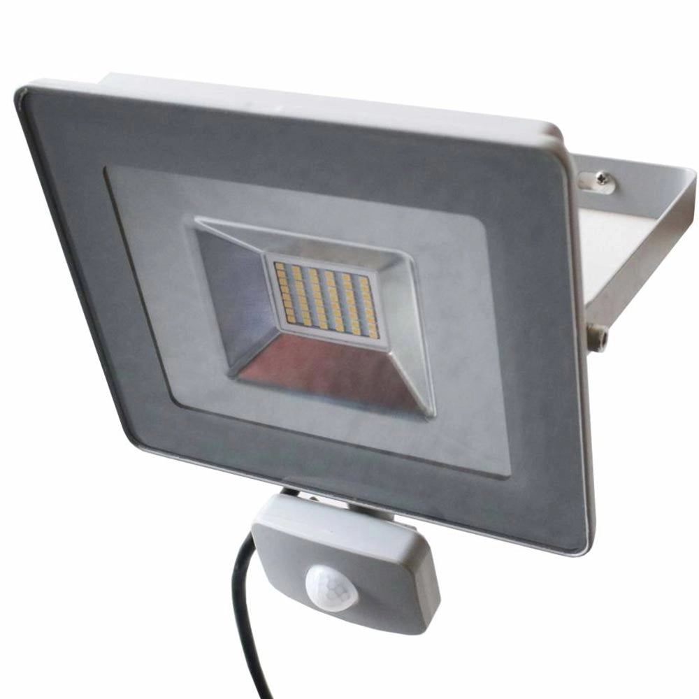 Faro LED 30W Luce alta Luminosità 3700lm Faretto Esterno con Sensore Movimento