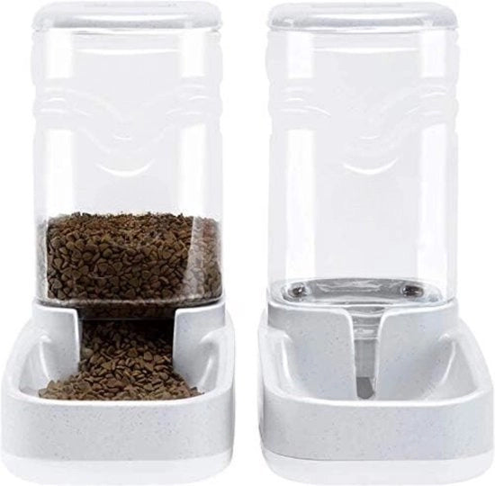 Dispensatore di Fieno - Dispensatore di Fieno - Dispensatore di Fieno per Gatti - Ciotola di Cibo Automatica