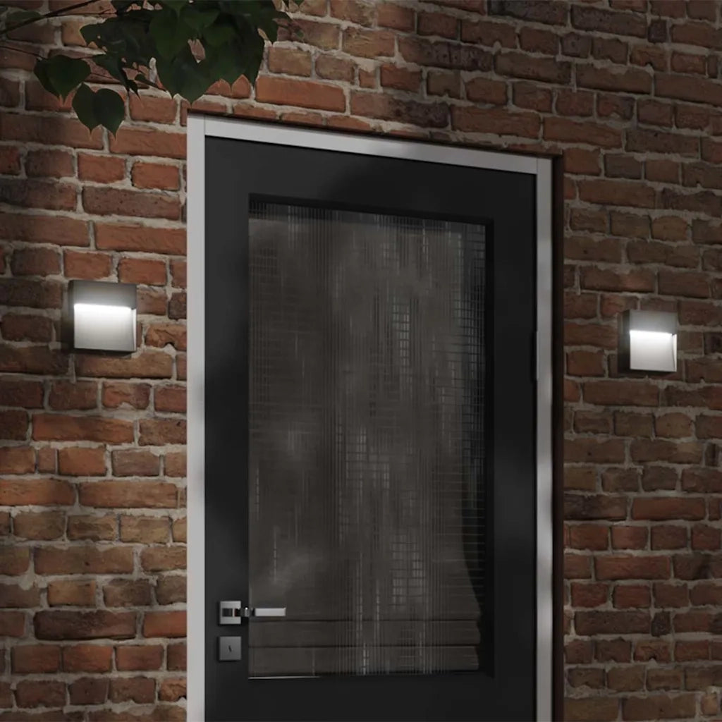 Applique per Esterni con LED Nera in Alluminio Pressofuso 4006338