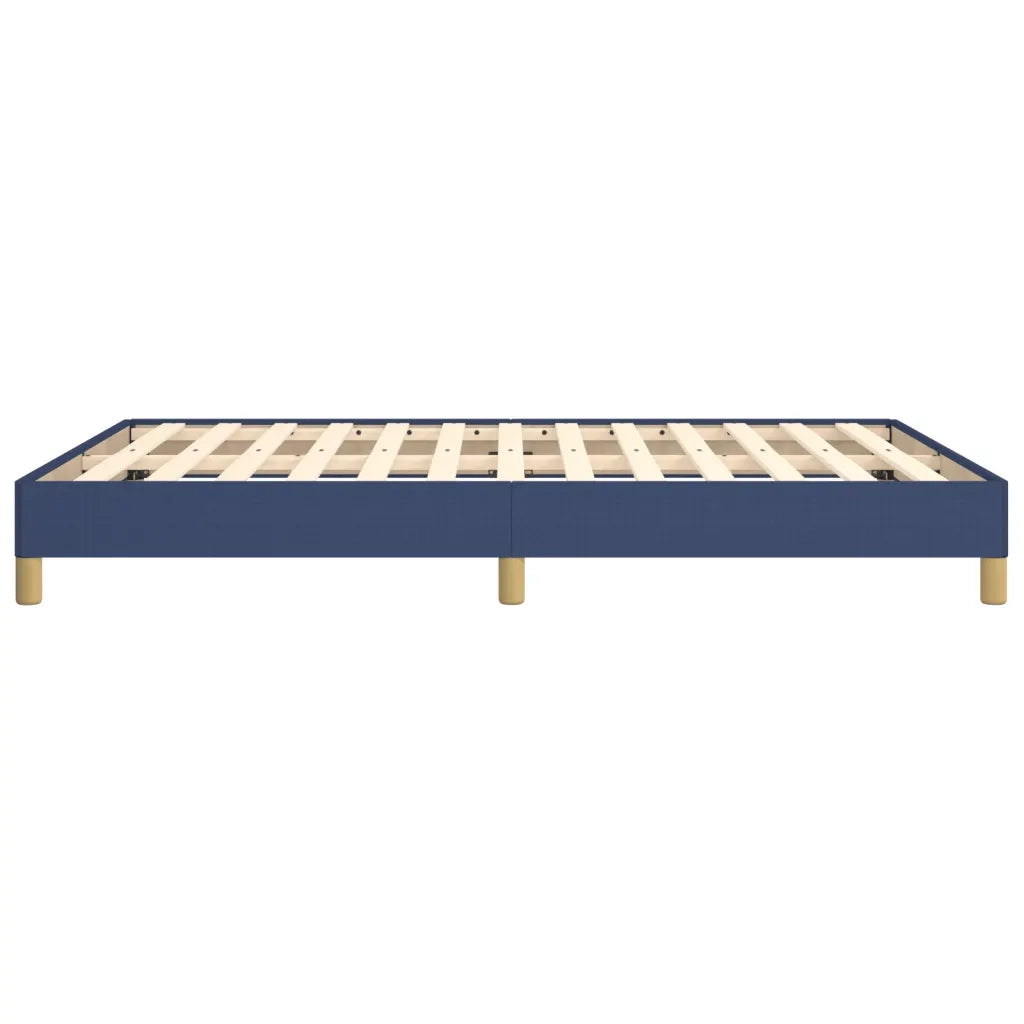 Giroletto senza Materasso Blu 160x200 cm in Tessuto 346832