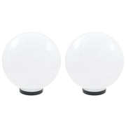 Set Lampade a LED Sferiche 2 pz 30 cm in PMMA CFW9341105