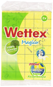 WETTEX PANNO MAGICO MULTIUSO SUPER ASSORBENTE DA 3 PZ