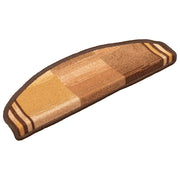 Tappetini Autoadesivi per Scale 15 pz | Gradini per Scale Marronie 65x21x4 cm