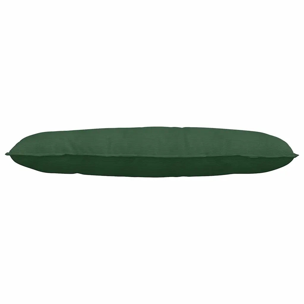 Cuscino per Schiena Verde Giungla 120 x 50 cm Tessuto in Cords 42014827