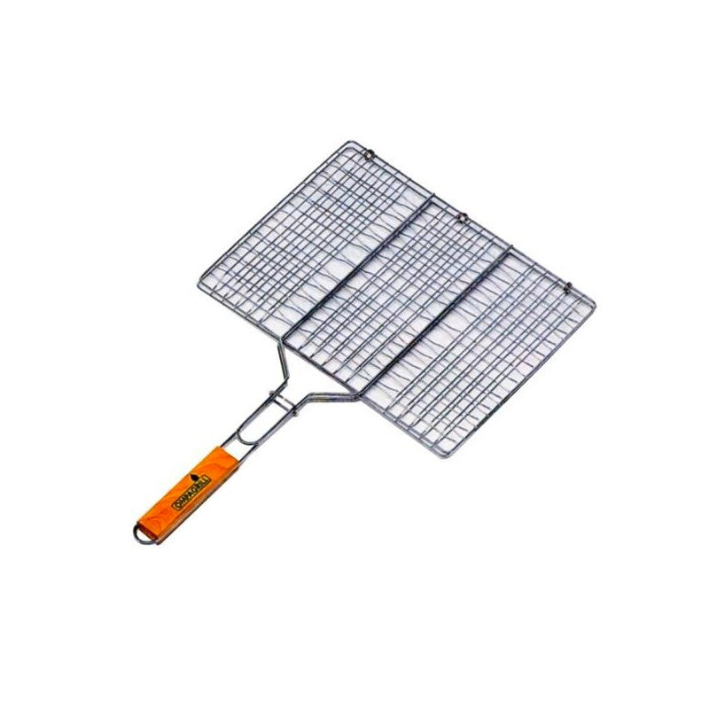 Griglia a rete manico in legno 25x35
