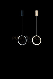 SOSPENSIONE SINGOLA PINTA ORO LED 3000k 780lm 12w DIMMERABILE SENZA VETRO