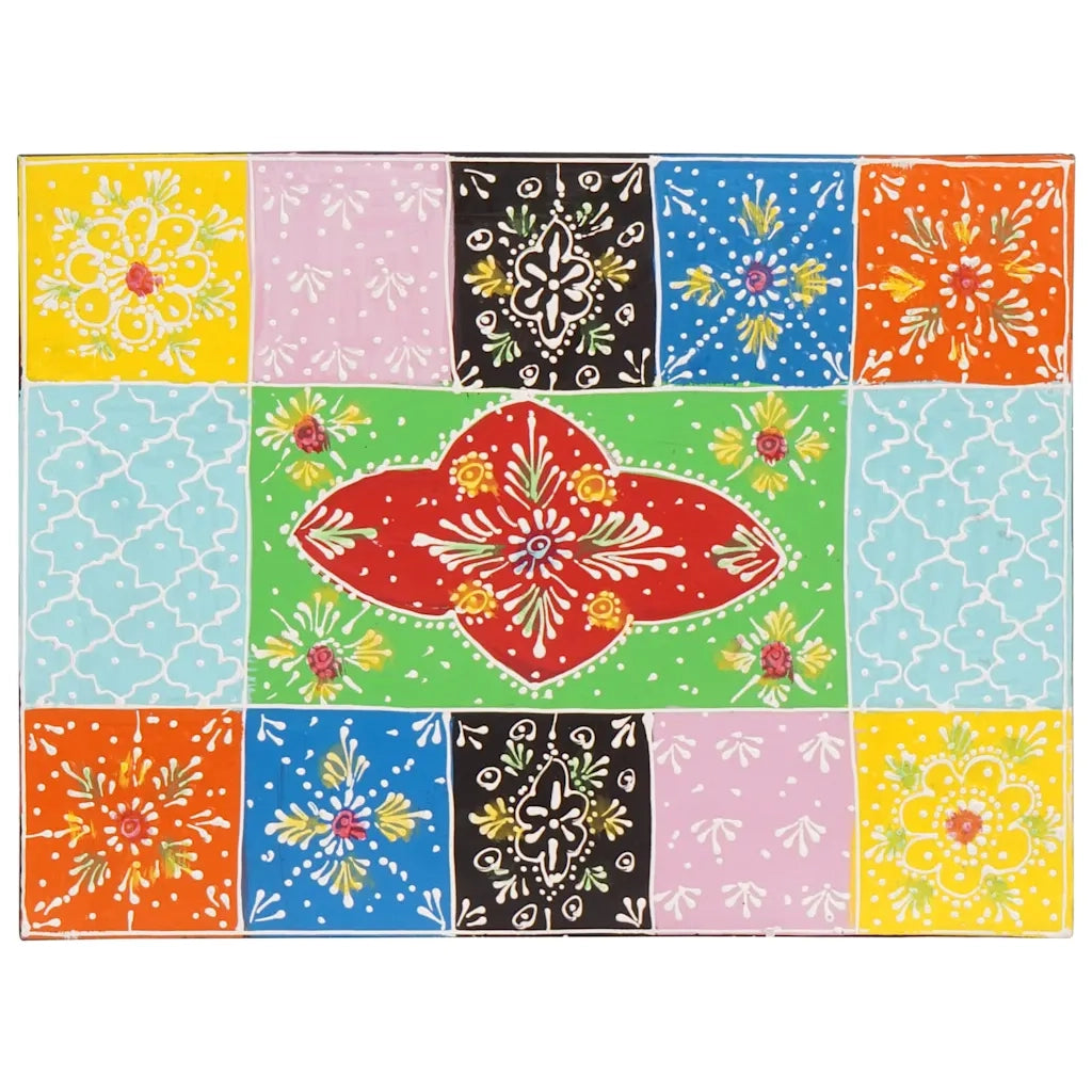 Armadio da Notte con cassetto Multicolore 40 x 30 x 28 cm 4017586