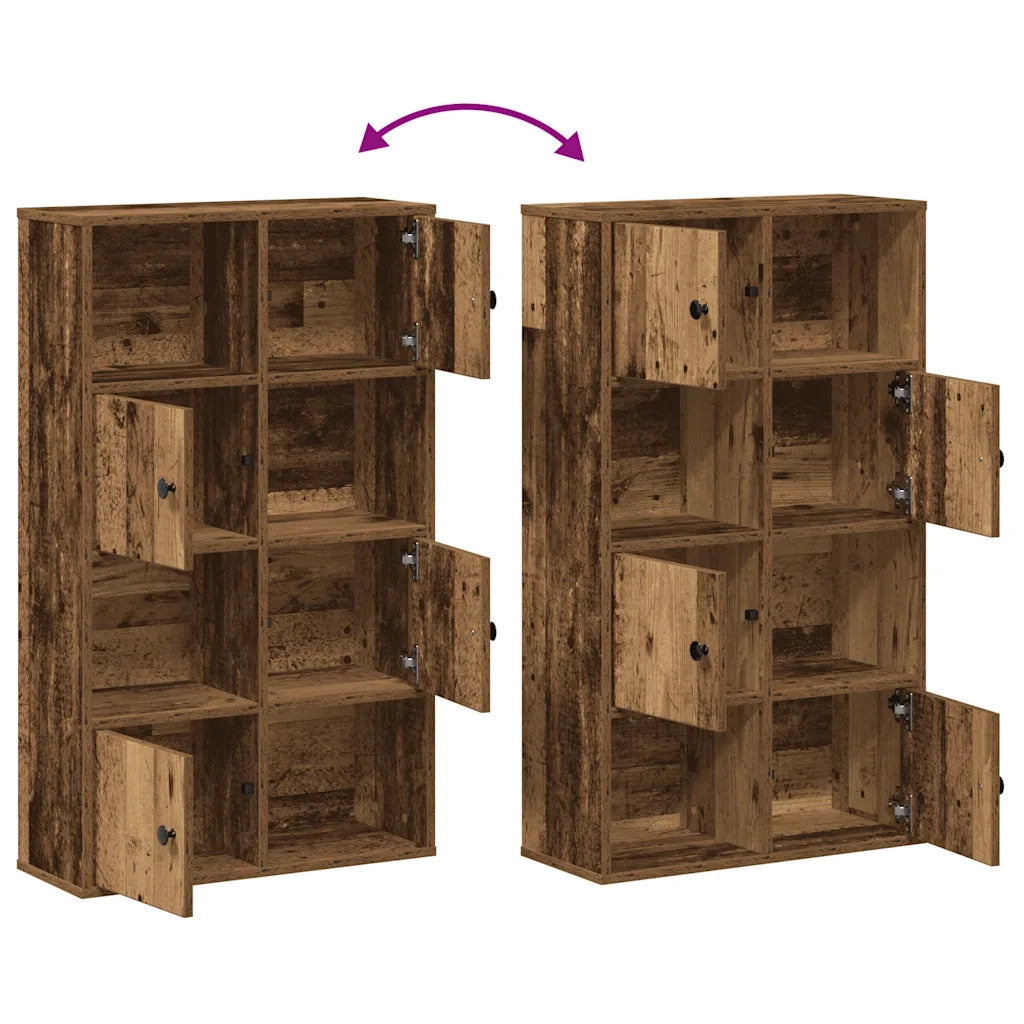 Libreria Legno Vecchio 60x24x101,5 cm in Truciolato 860398