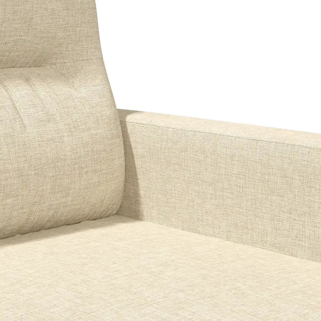 Divano a 2 Posti-Sofa 2 Posti Crema 120 cm in Tessuto 143161