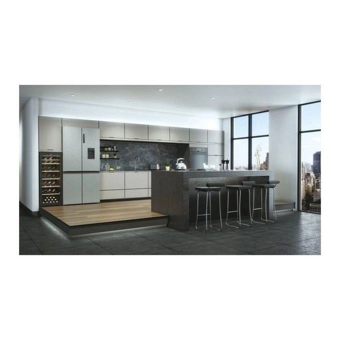 Haier Wine Bank 50 Serie 5 HWS84GA Cantinetta vino con compressore Libera installazione Nero 84 bottiglia/bottiglie