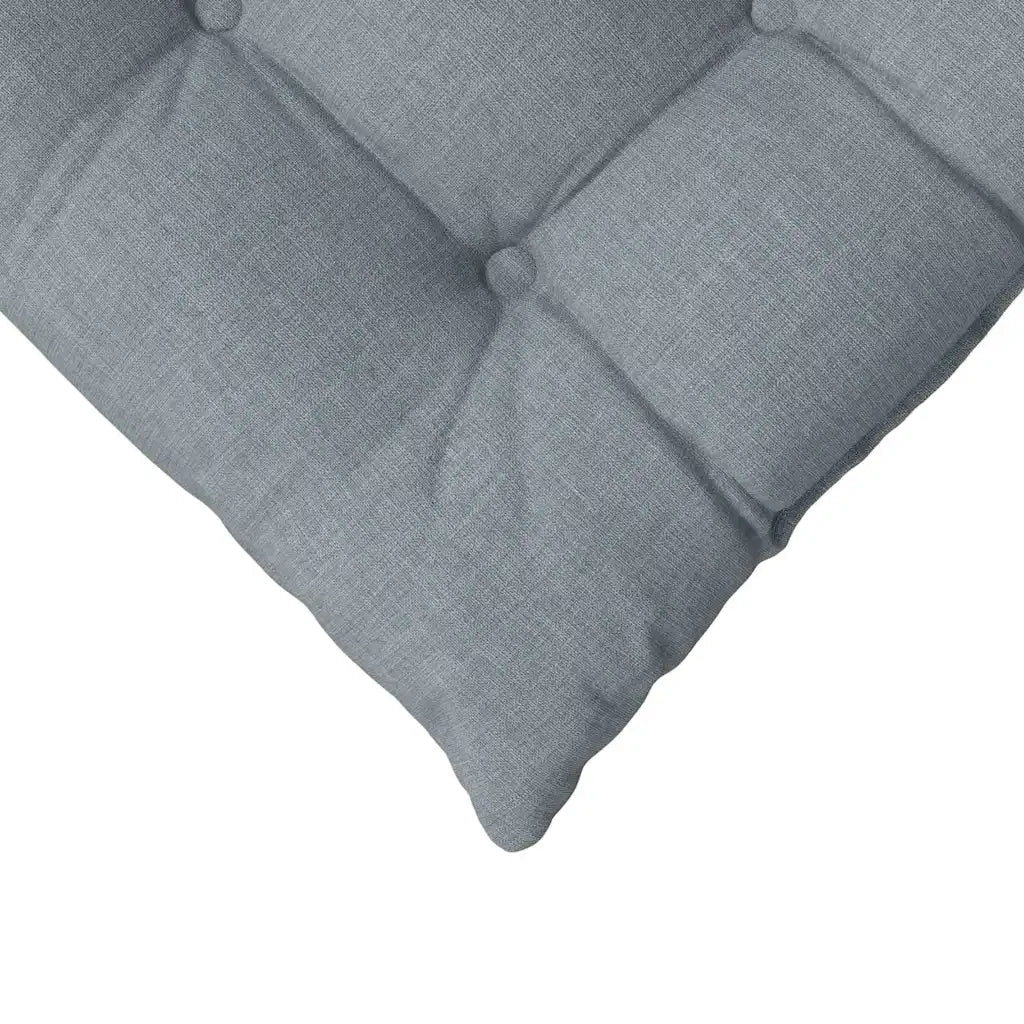 Cuscini per Seduta 4 pcs Grigio chiaro 40 x 40 x 6 cm Tessuto 42015146
