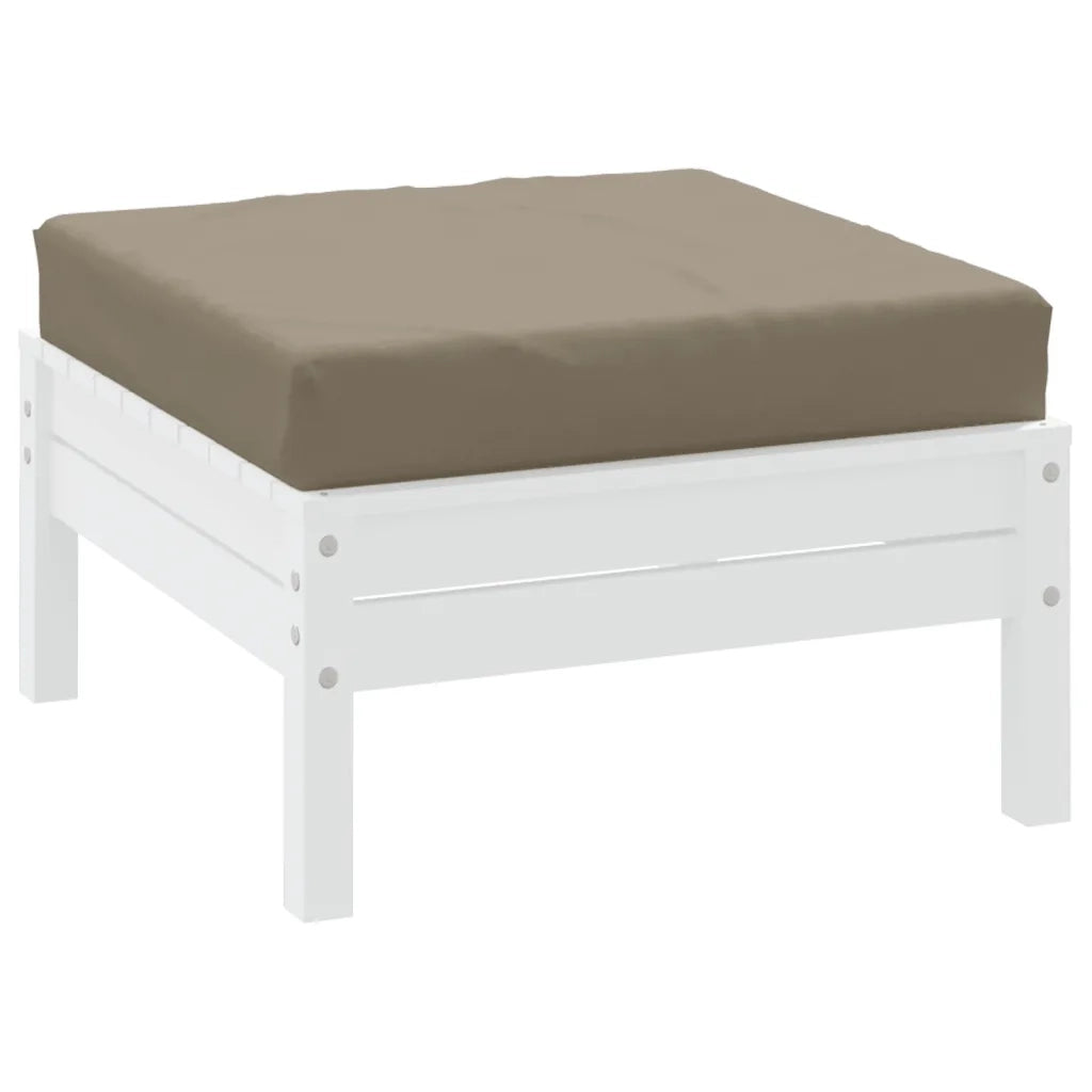 Cuscino per Pallet Tortora 60x60x6 cm in Tessuto Oxford 315084