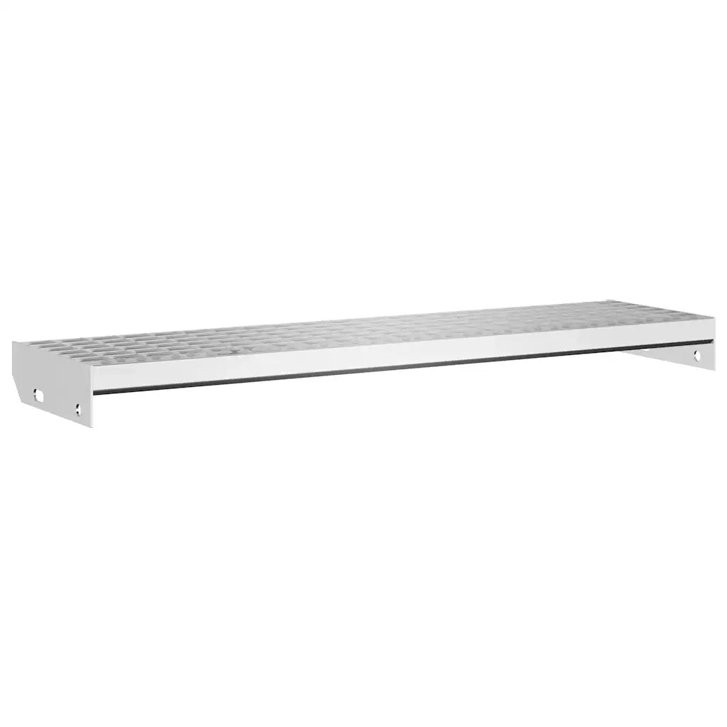 Gradino in Griglia 90x24x7 cm Acciaio Zincatocod mxl 83736