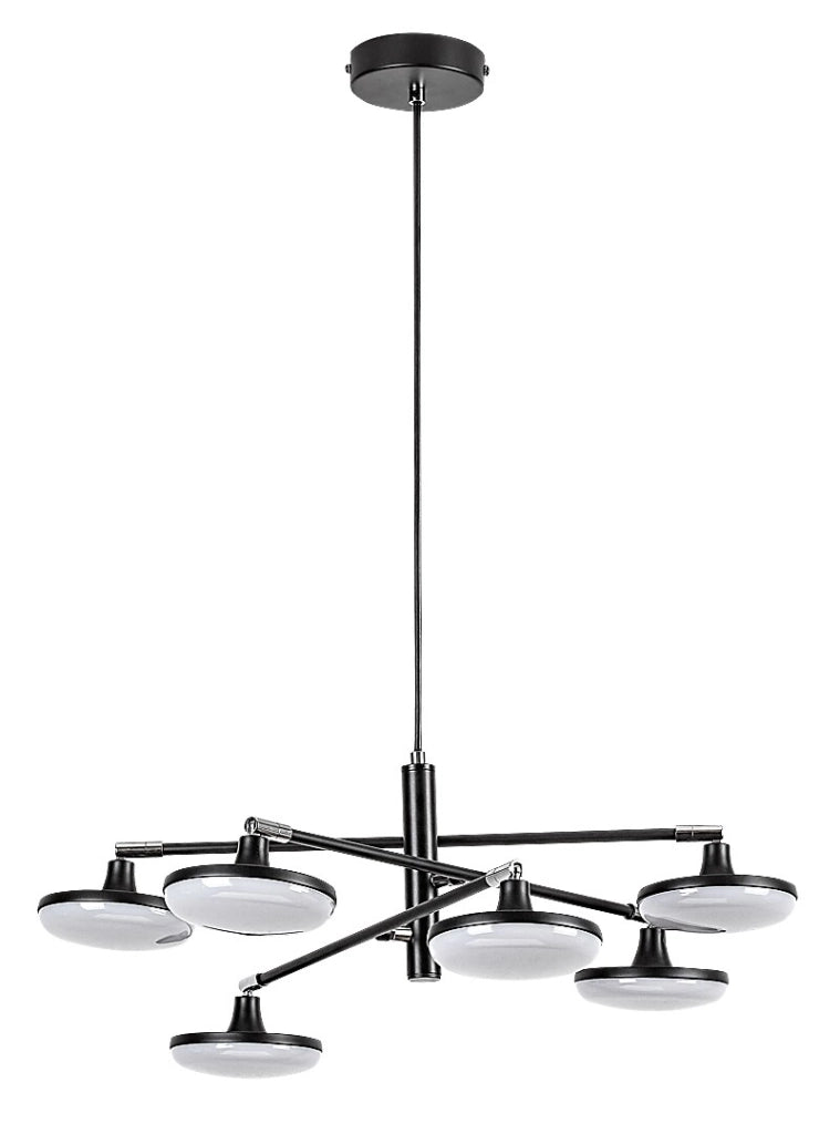 Lampada a sospensione LED Madi Rabalux 24W nera Ø60