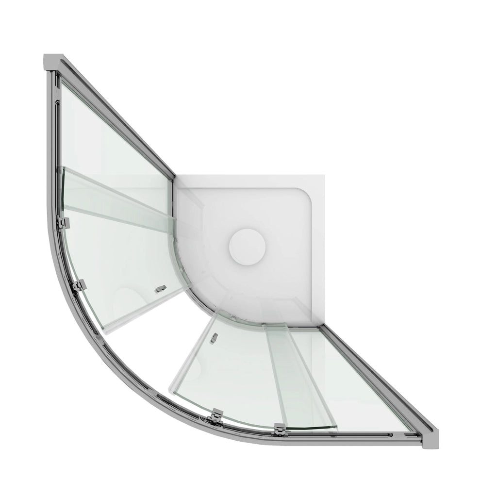 Box doccia semicircolare 90x90 CM H185 trasparente mod. Junior