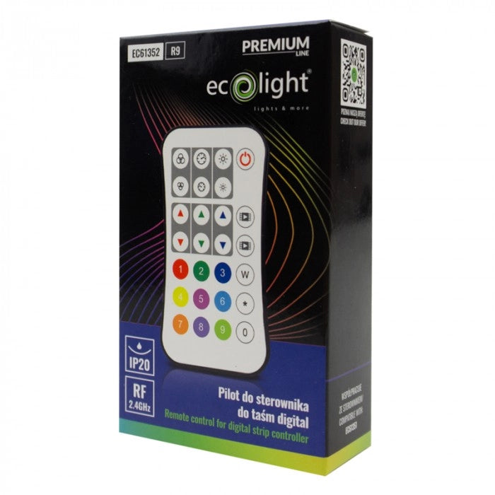 Telecomando R9 RF per controller IC RGB/RGBW bianco