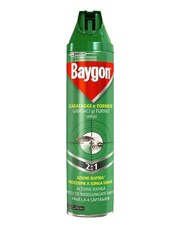 BAYGON SCARAFAGGI E FORMICHE SPRAY 400 ml - JOHNSON