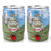 Forst premium birra 2 fusto barilotto da 5 litri ognuno