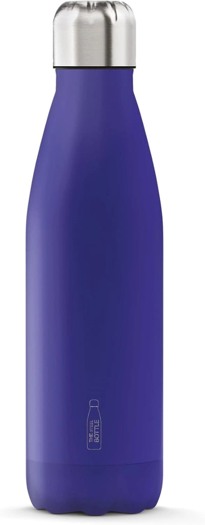 The Steel Bottle Bottiglia termica in Acciaio Inox Capacità 500 ml Chiusura Ermetica - Blu