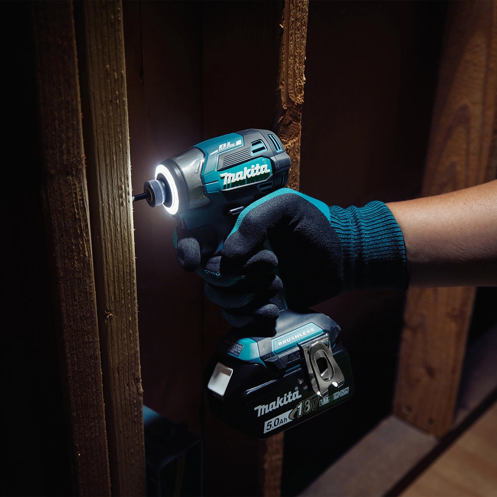 Makita DTD173Z Avvitatore impulsi batteria 18V Brushless 1/4″ 180 Nm solo corpo