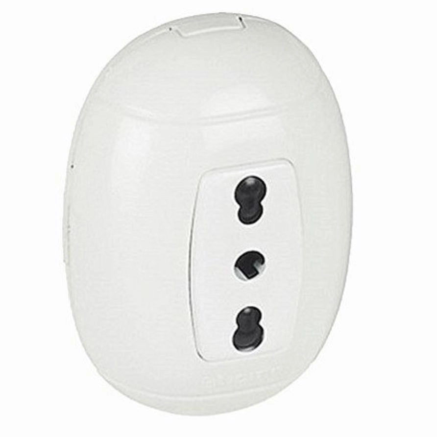 Oval presa bipasso 2P+T 10/16A