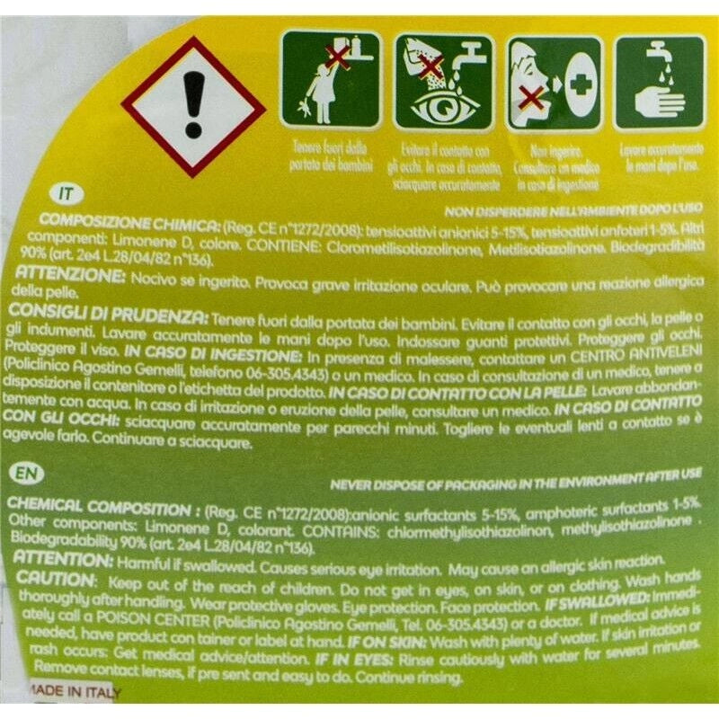 MAURY'S PROFESSIONAL 5LT SAPONE PIATTI LIMONE